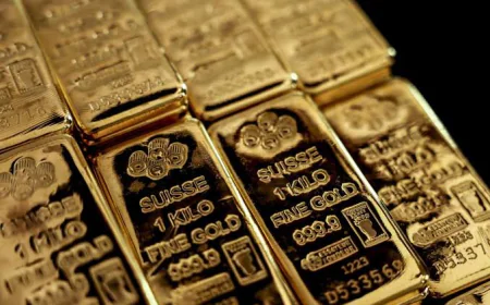 فشار نرخ بهره بر قیمت طلا بیشتر شد